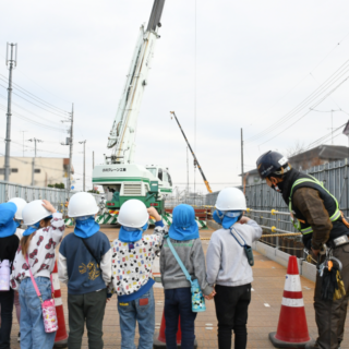 子どもたちの見学会