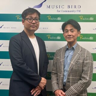 代表の古郡栄一がラジオ出演しました